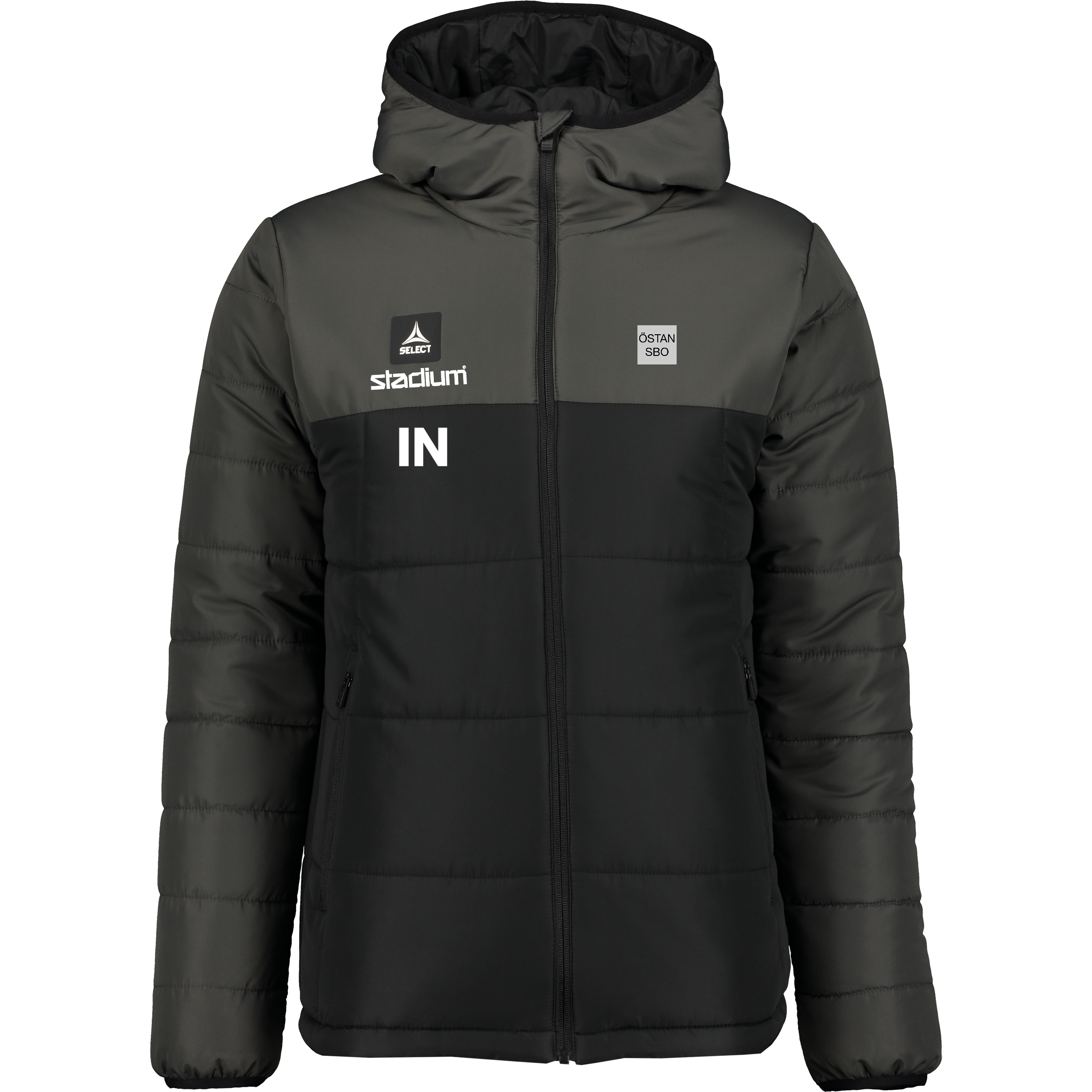 
SELECT, 
Oxford 25 Padded Jkt, 
Detail 1
