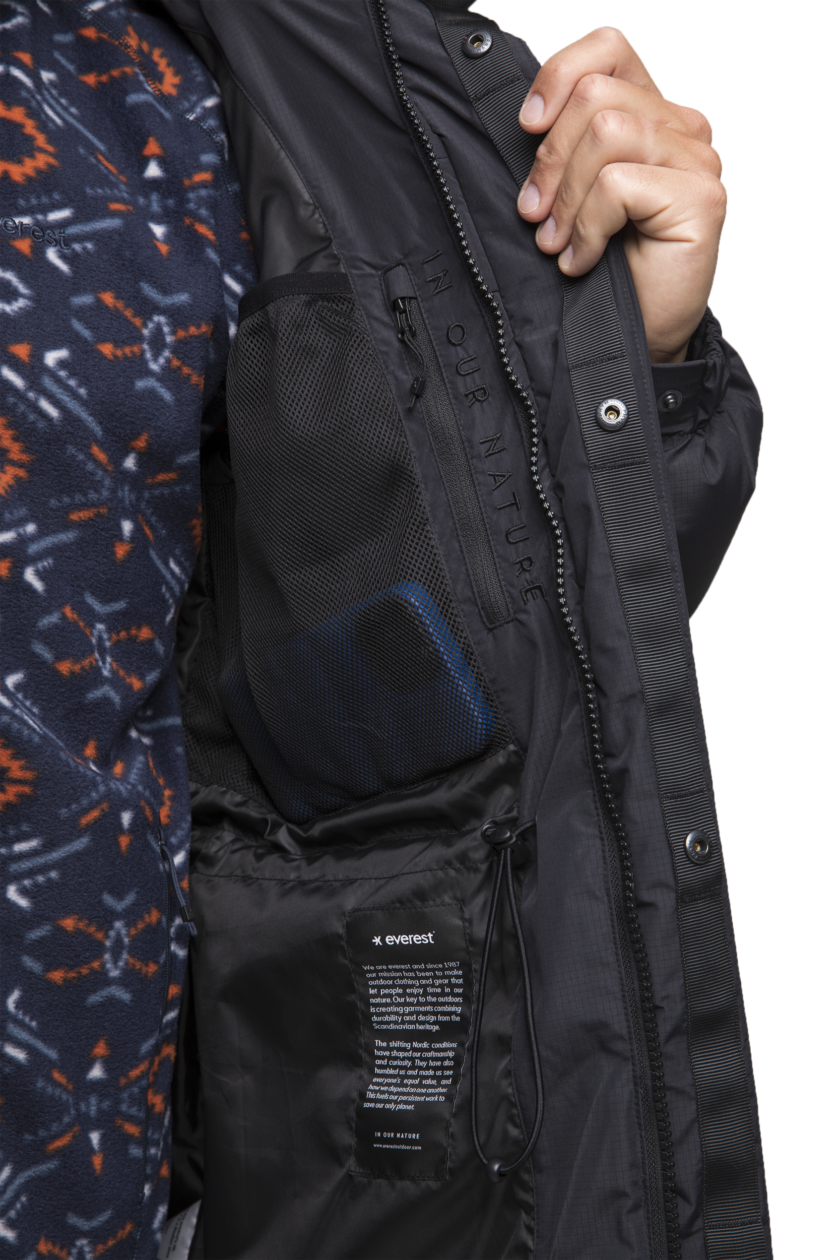 EVEREST, Arctic Parka, vadderad parkasjacka, unisex