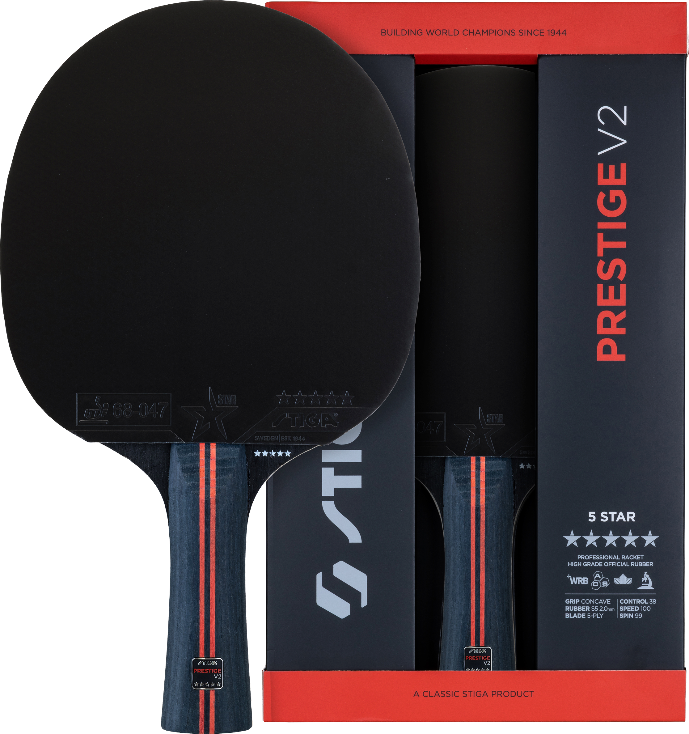 
STIGA, 
PRESTIGE V2 5-X, 
Detail 1

