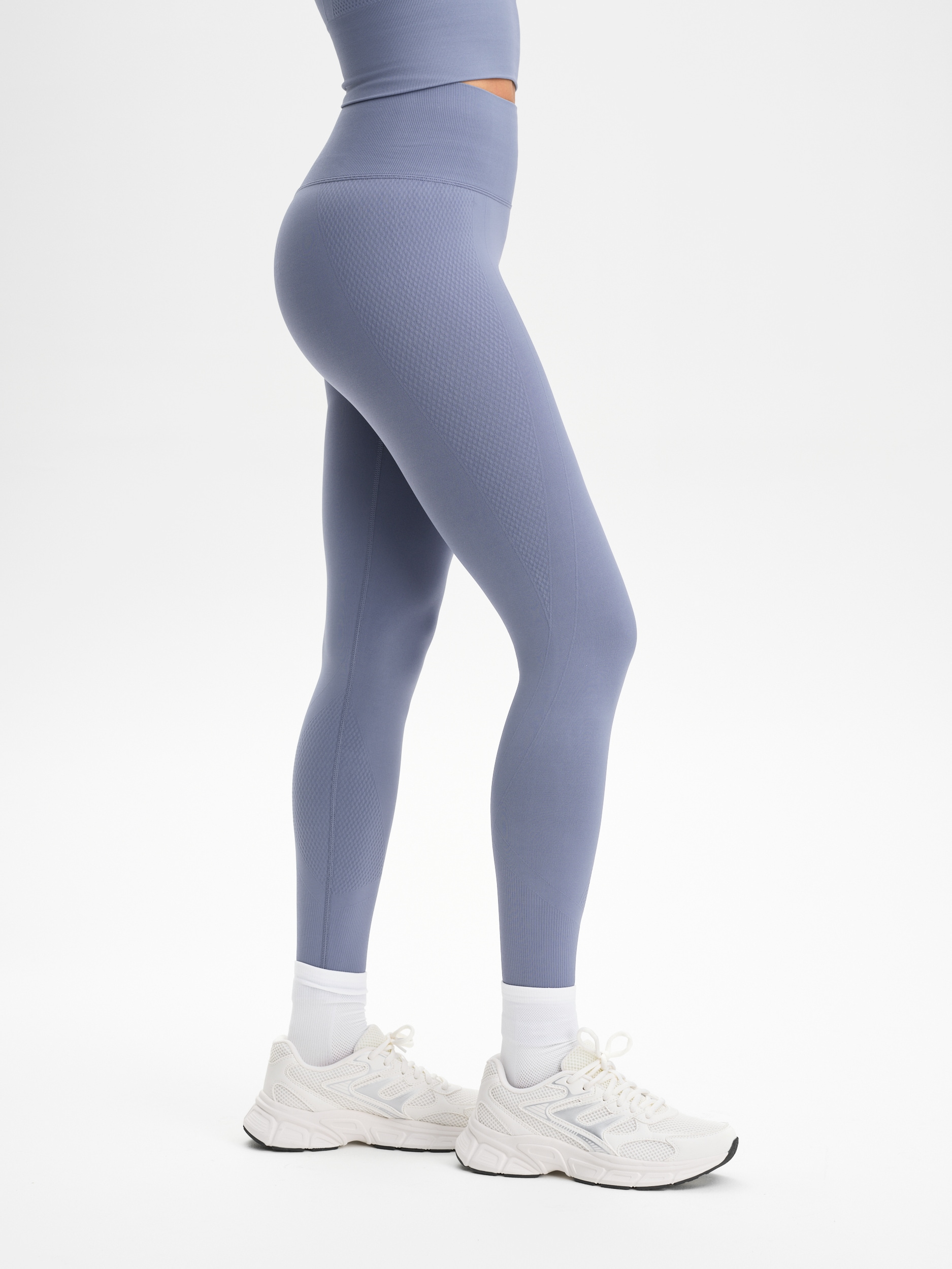 SOC, W SEAMLESS GRID TIGHTS