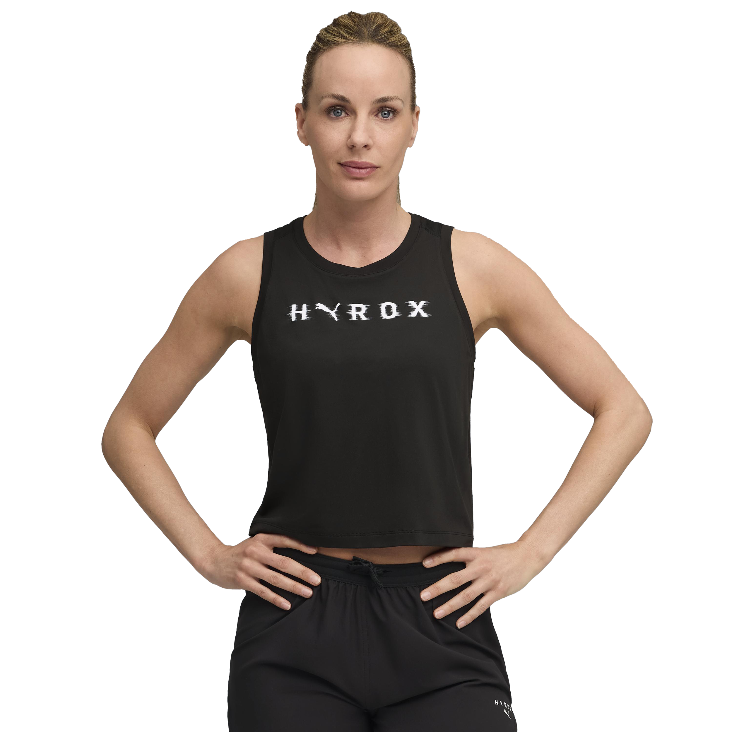 
PUMA, 
W Puma X Hyrox Cloudspun Thermoadapt Crop Tank, 
Detail 1
