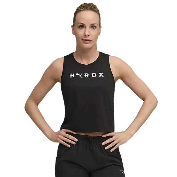 W Puma X Hyrox Cloudspun Термоадаптированная укороченная майка