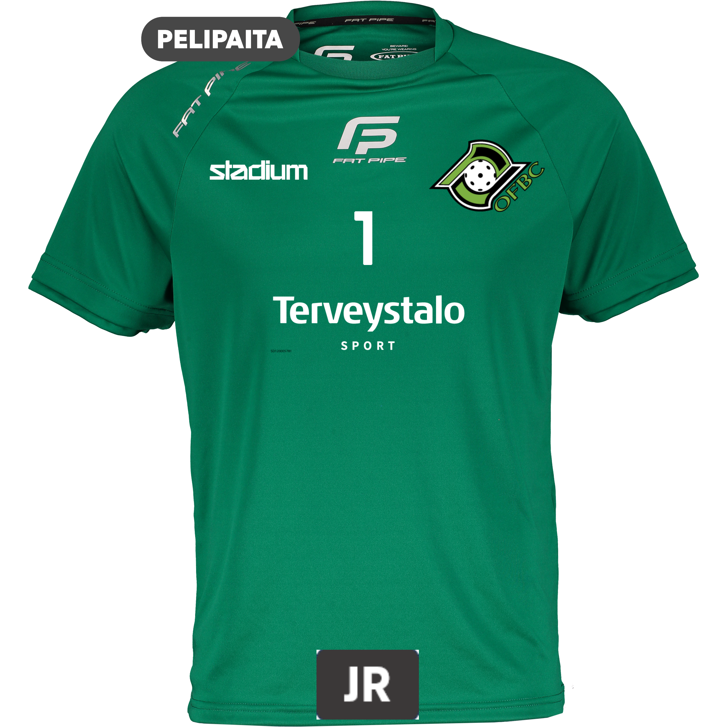 
FATPIPE, 
Fast Player Tee Jr, 
Detail 1
