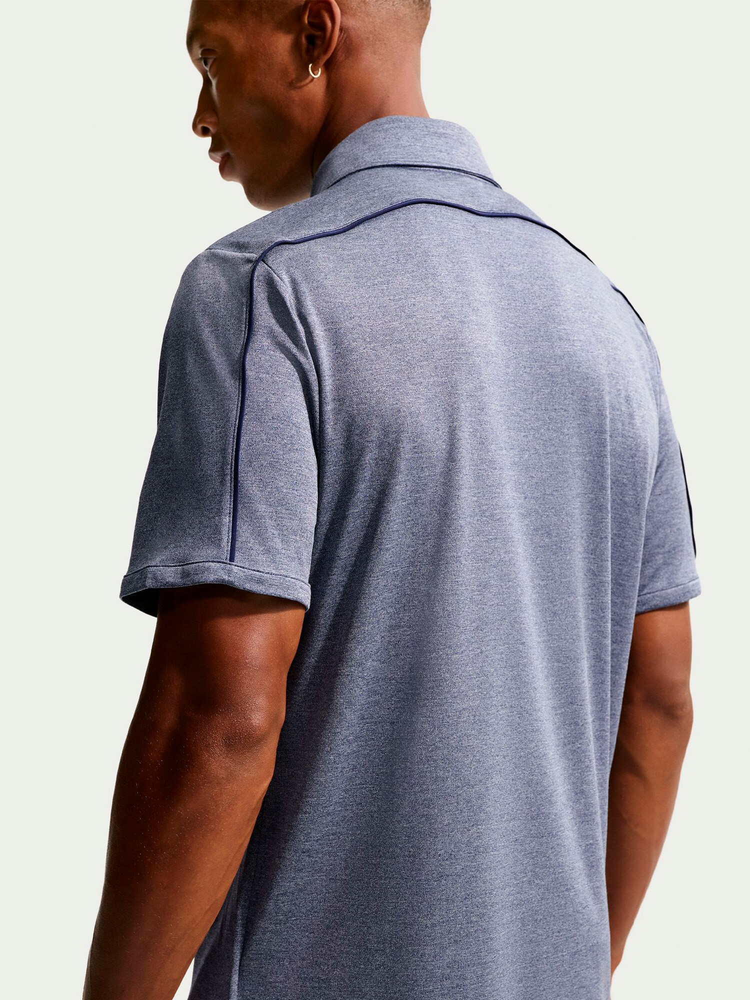 NIKE, NK DF PAR5 POLO SS HEATHER