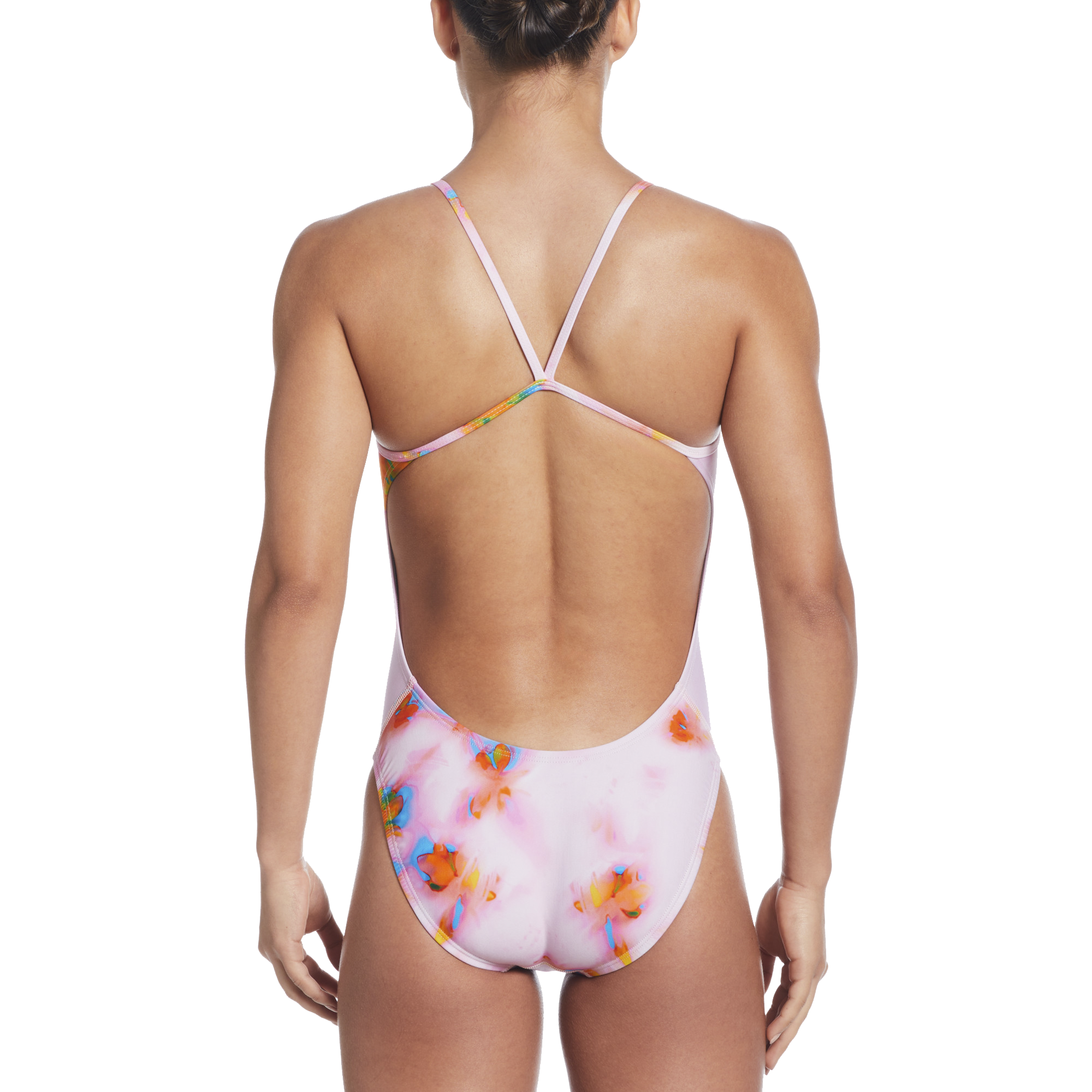 NIKE, W Hydrastrong Multi Print Cutout One Piece