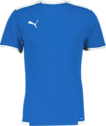 T Liga Ss Jsy Jr - Blue/White Standard Small1x1