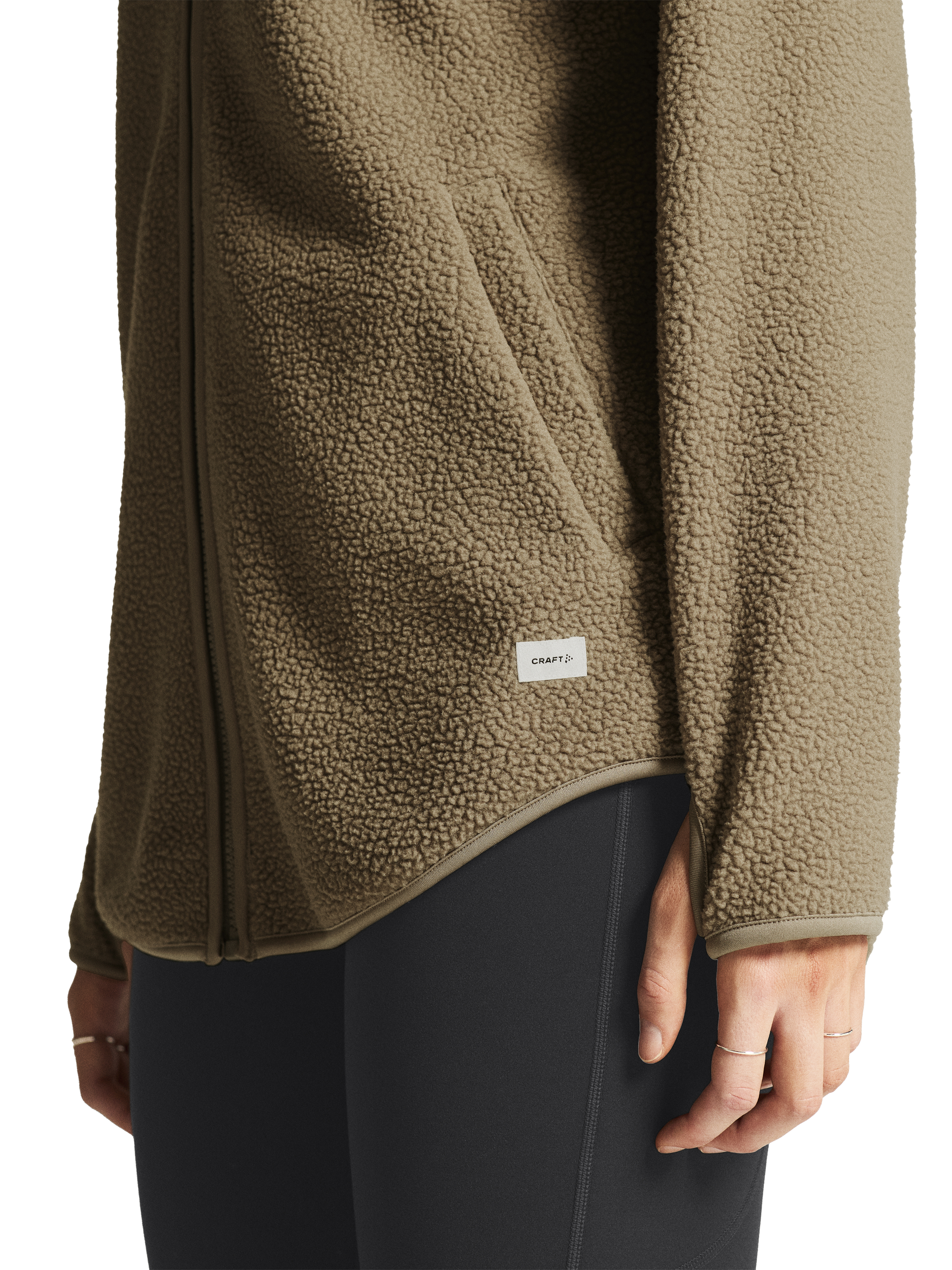 CRAFT, W Join Pile Fleece Fz Hood