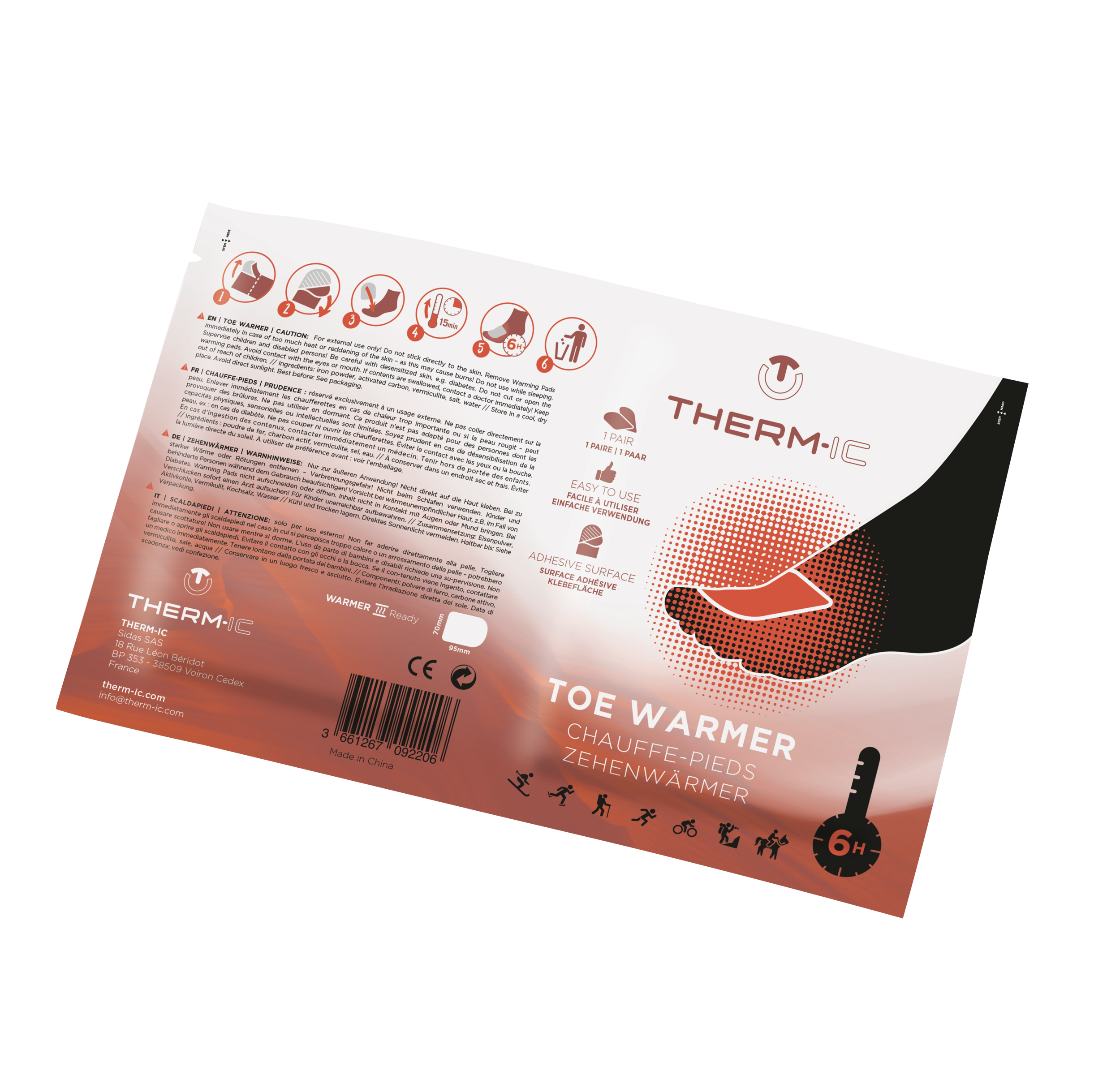 THERMIC, Toe Warmer 5P