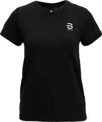 W T-SHIRT TEMPO - BLACK Standard Small1x1
