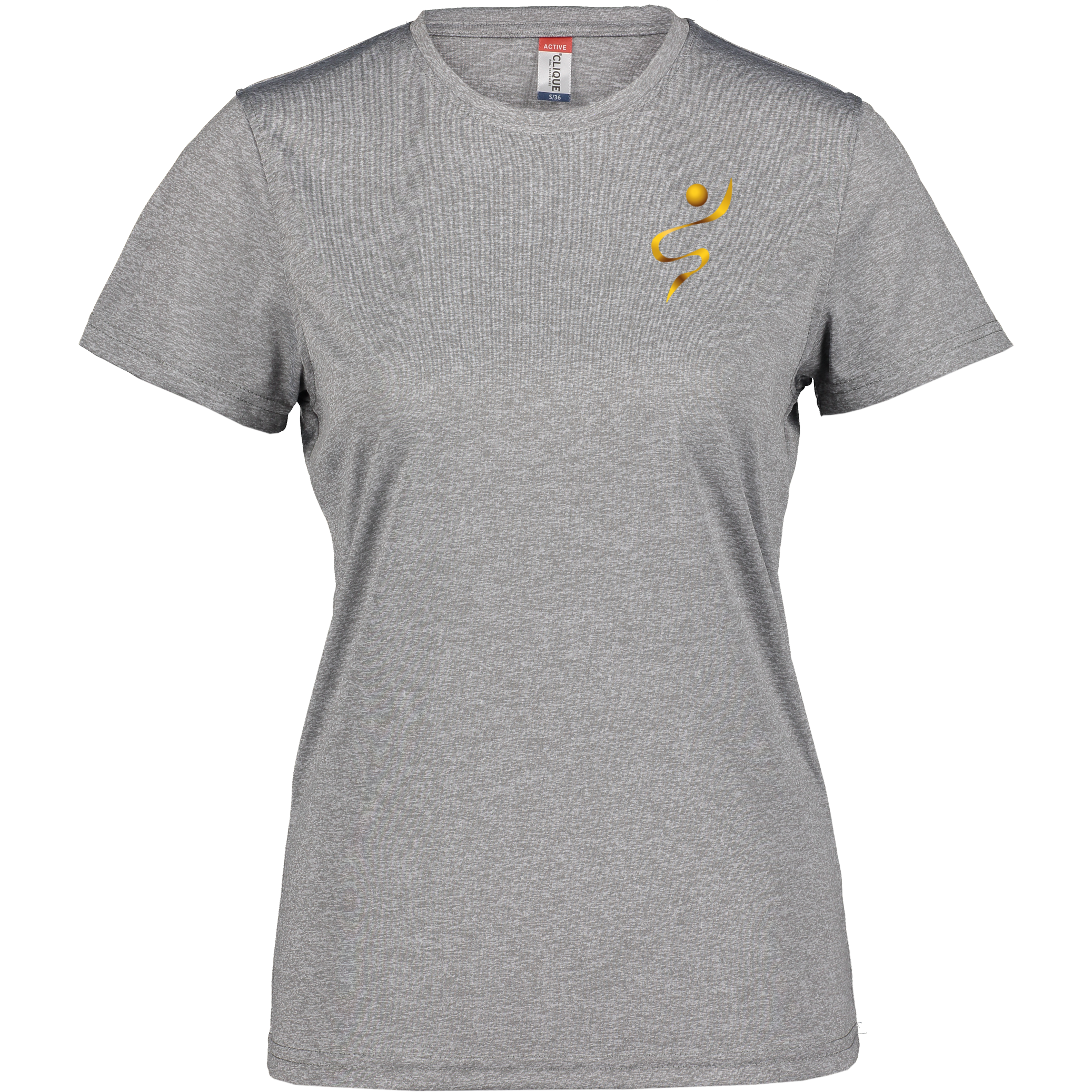 
CLIQUE, 
Active Tee W, 
Detail 1
