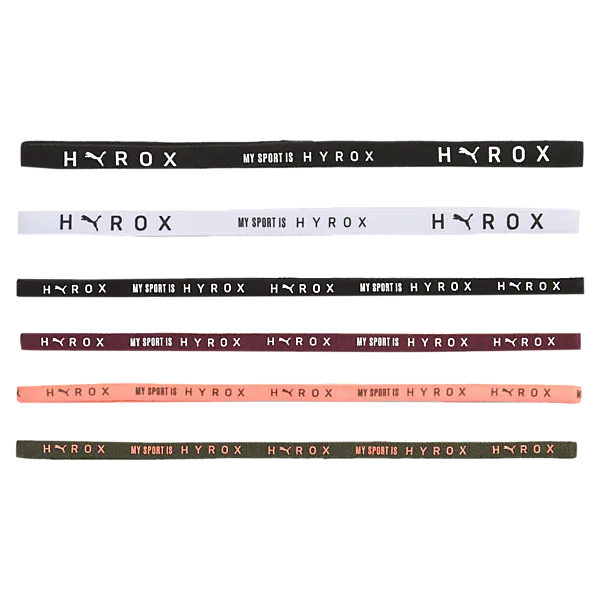 Ободки для волос Puma X Hyrox 6шт.