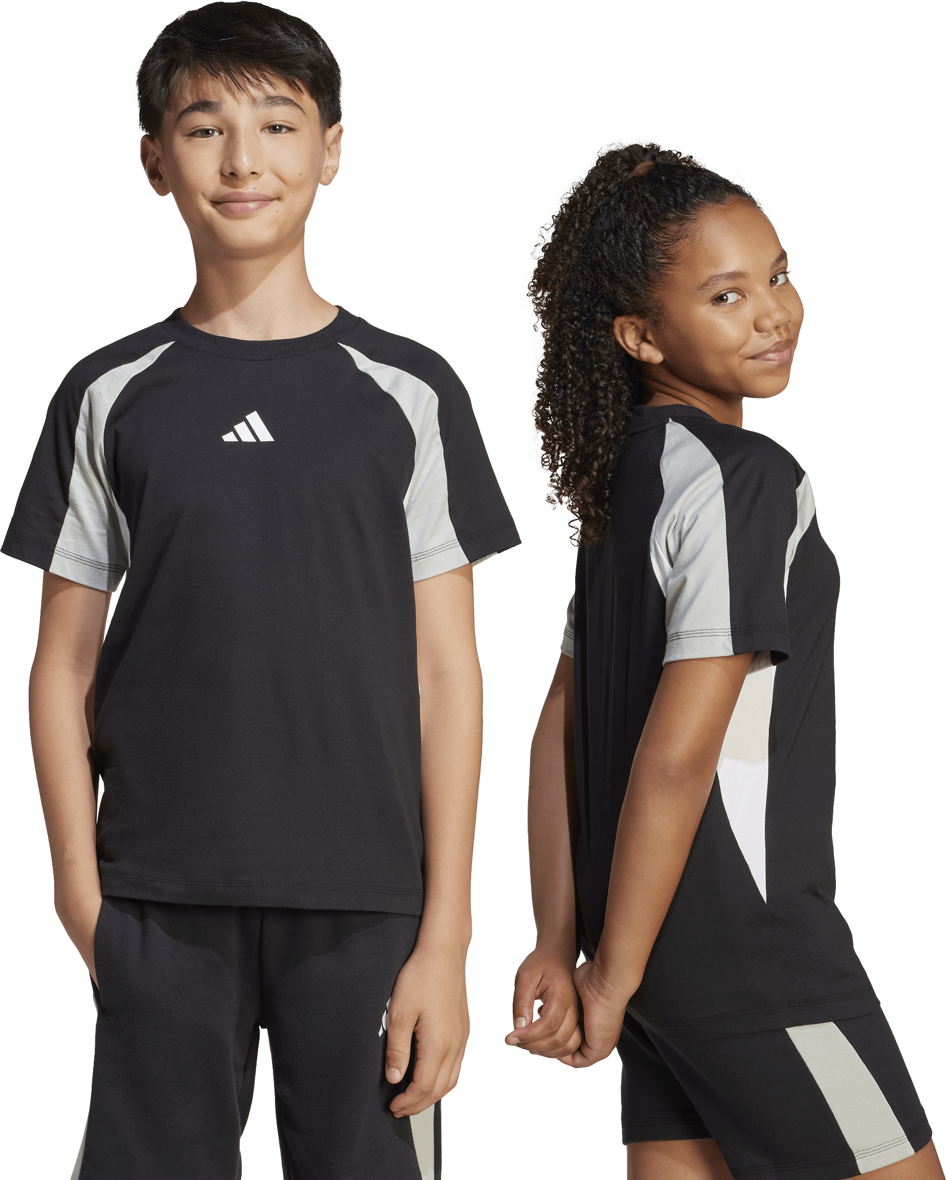 
ADIDAS, 
J COLORBLOCK T-SHIRT, 
Detail 1
