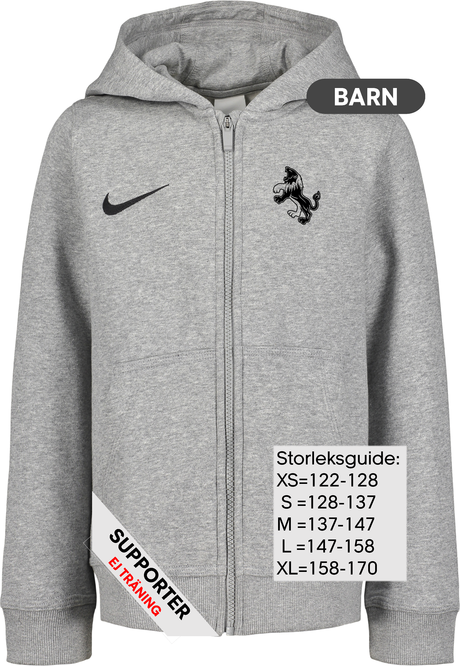 
NIKE, 
PARK26 FLC FZ HOOD JR, 
Detail 1
