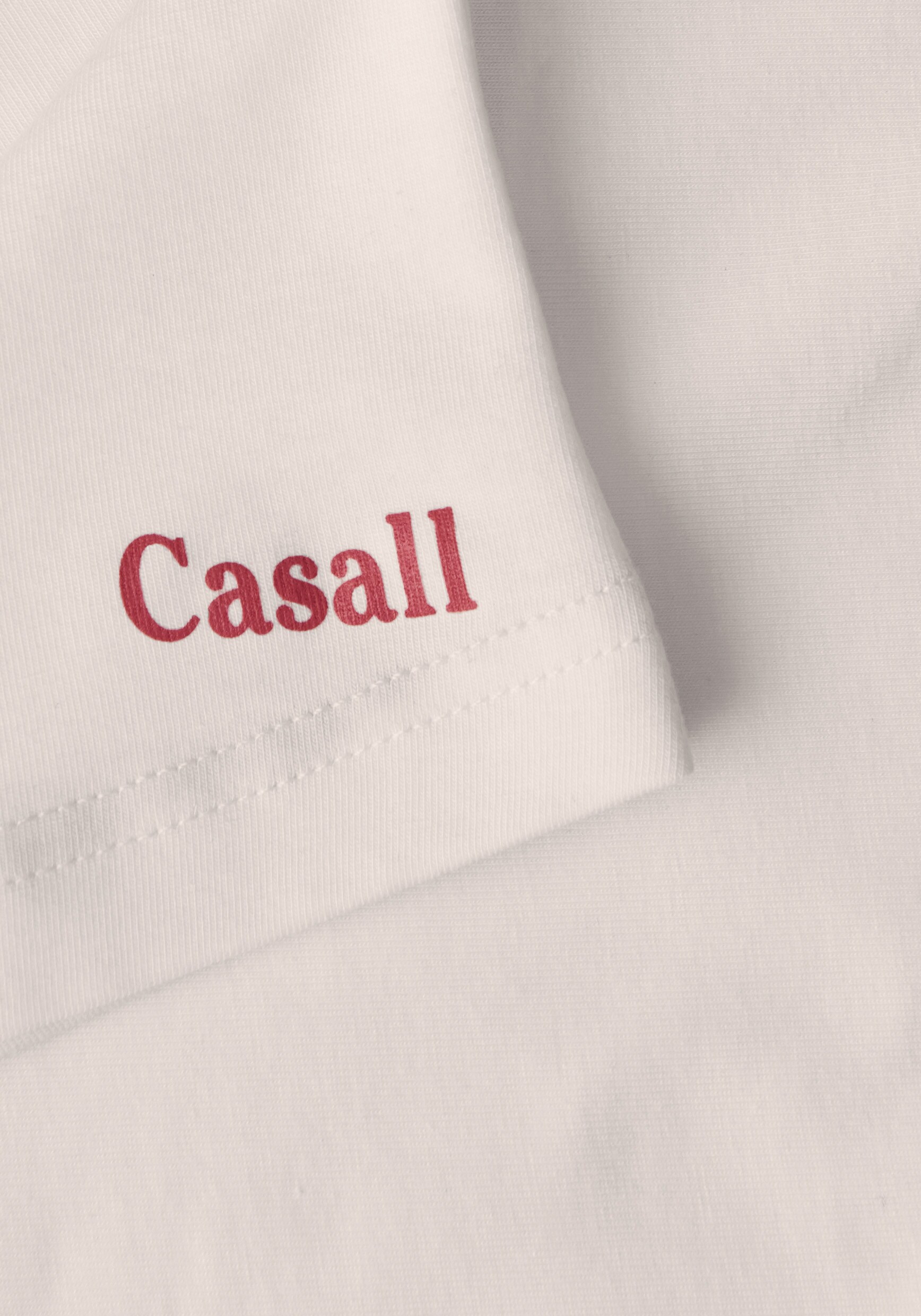 CASALL, W Cotton Blend Slim Tee