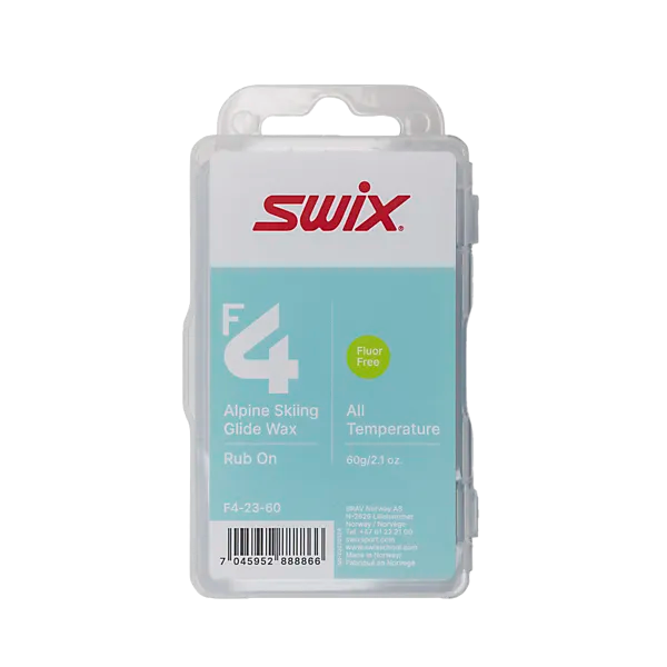 SWIX F4 Glidewax втирка с пробкой 60г