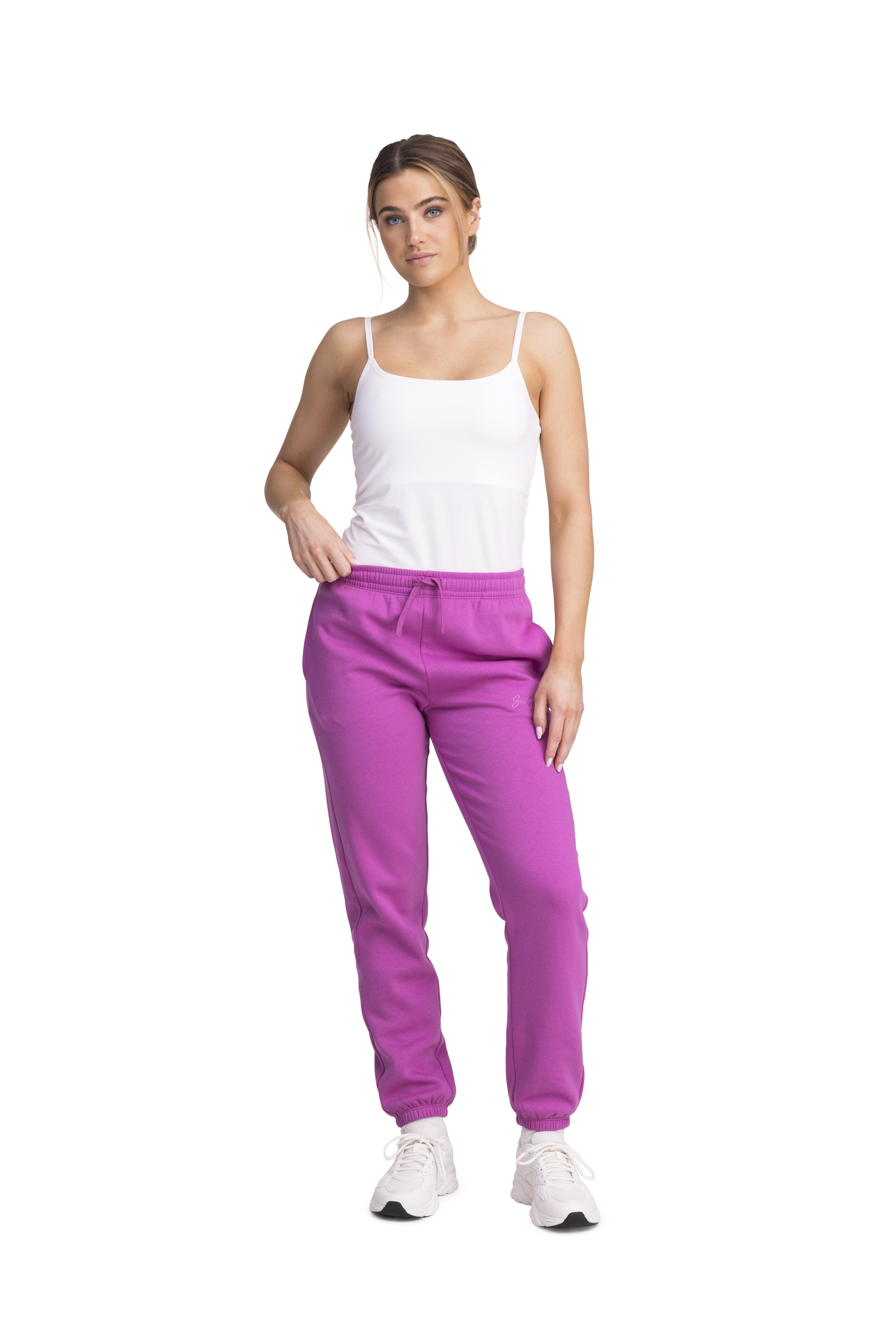 SOC, W SLIM FIT STRAP SINGLET