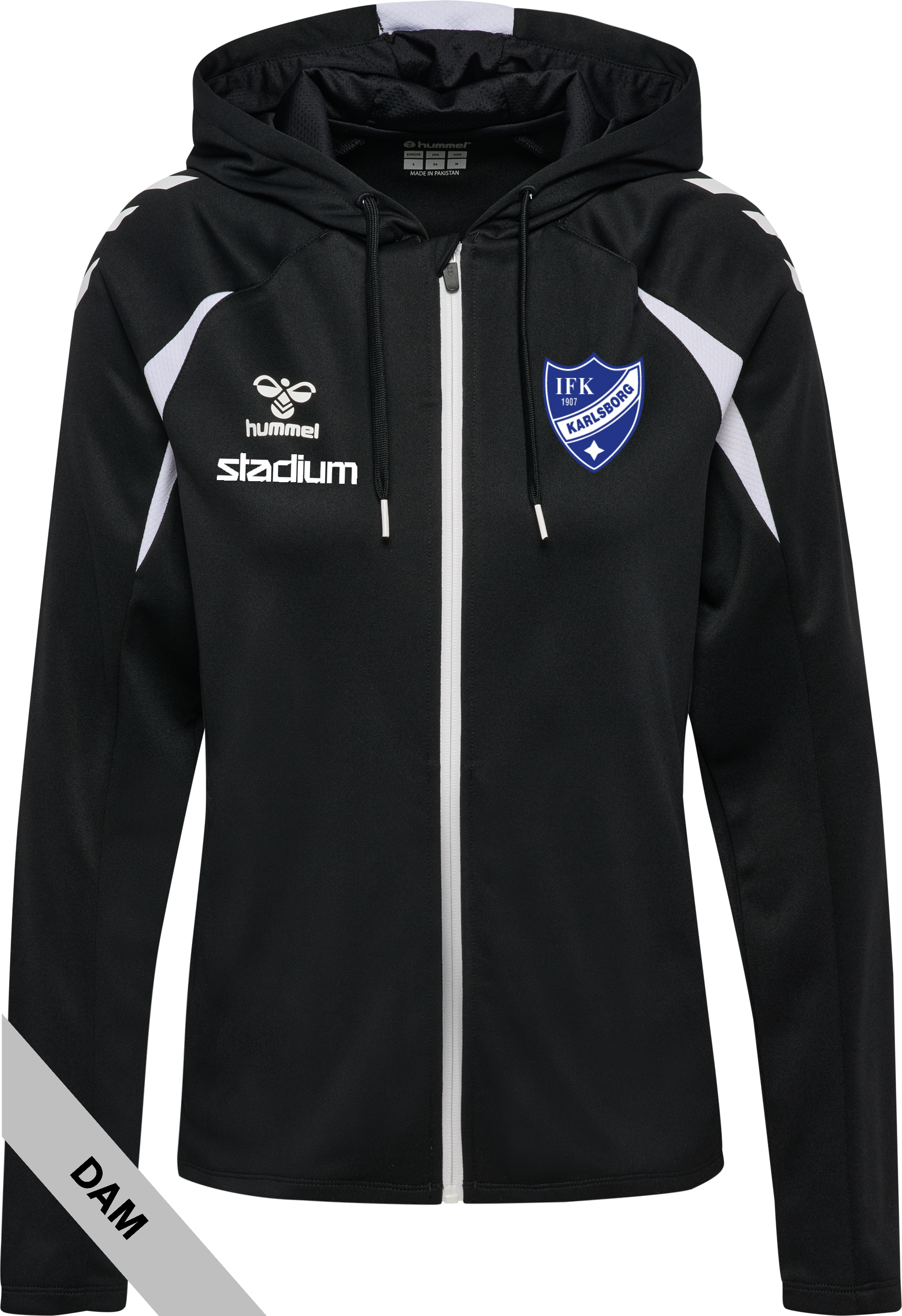 
HUMMEL, 
HMLCORE 2.0 ZIP HOODIE WOMAN, 
Detail 1
