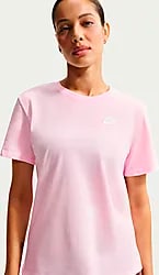 W Nsw Tee Club - PINK FOAM/WHITE Model01 Small1x1