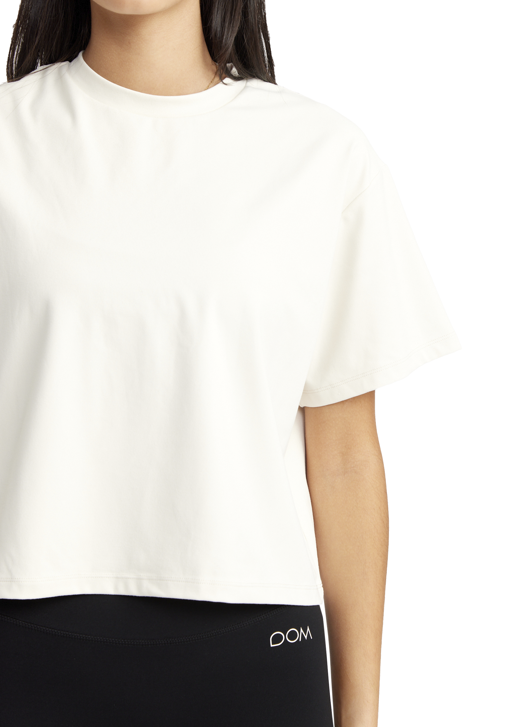 DROP OF MINDFULNESS, Butter Soft Cropped Tee