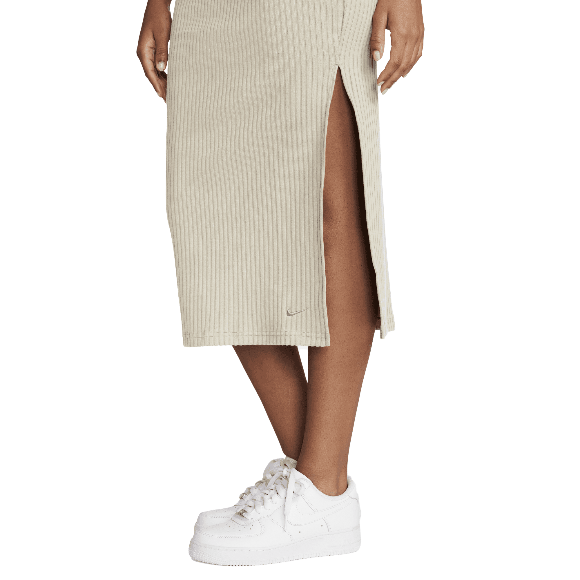NIKE, W Chl Knt Rib Md Skirt