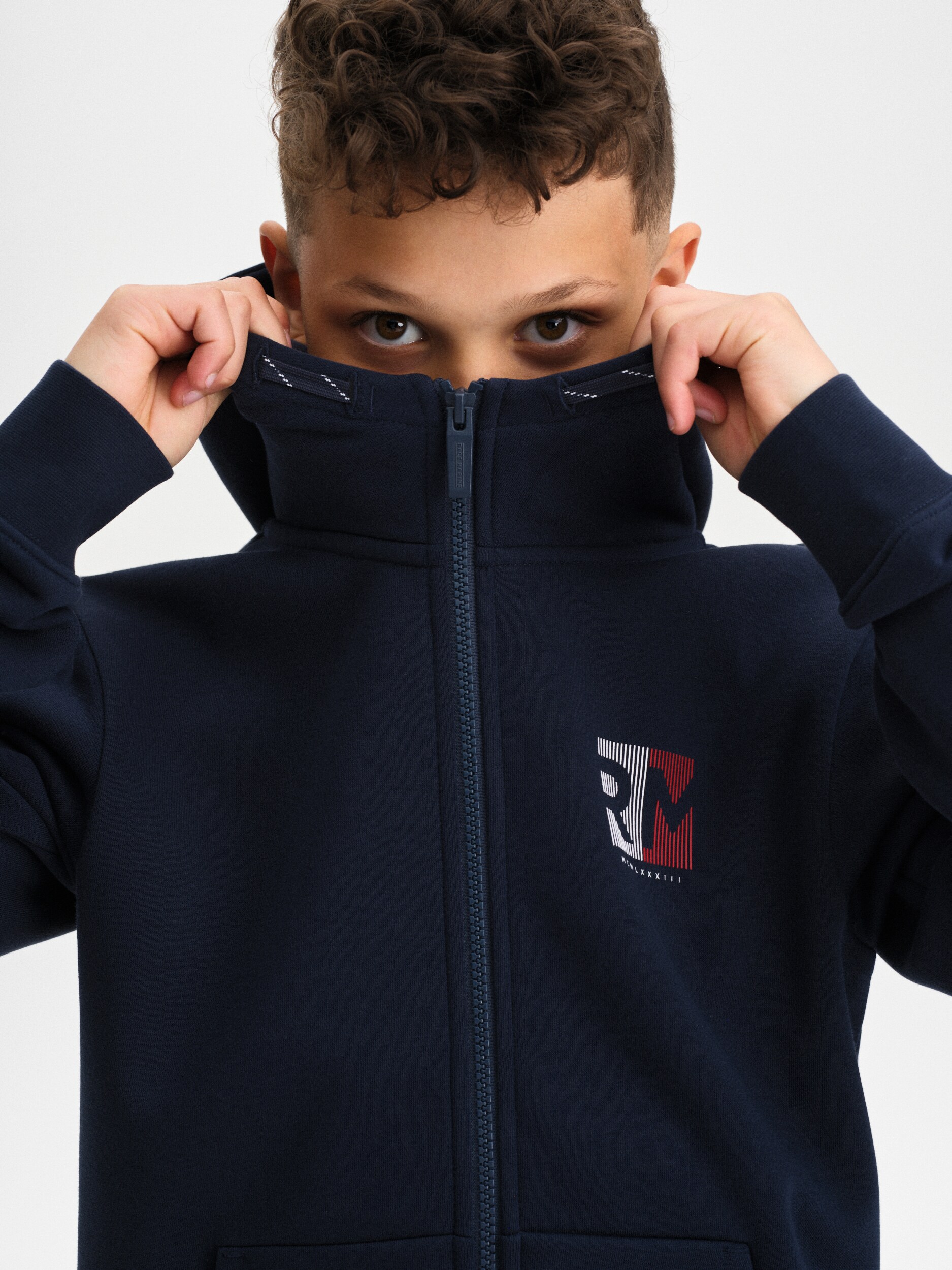 RACE MARINE, J RACE ZIP HOOD