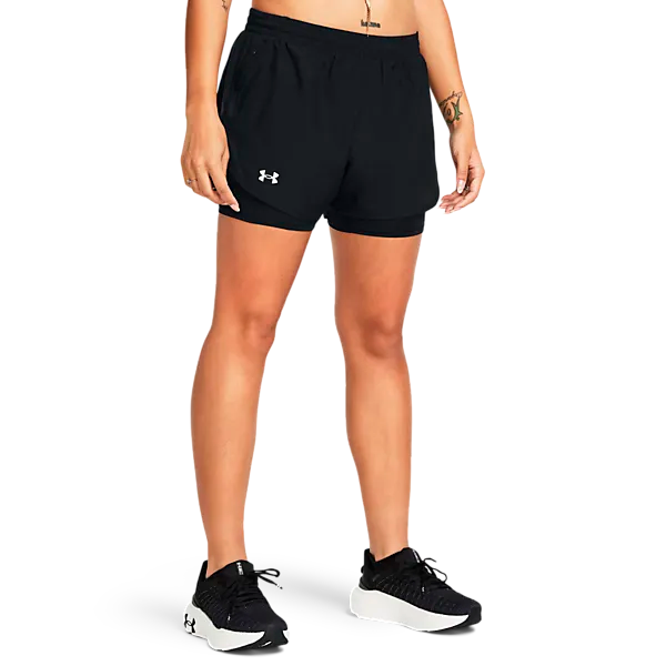 UNDER ARMOUR ШОРТЫ FLY BY 2-В-1