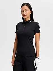 W TOUR TECH POLO - BLACK Model01 Small1x1