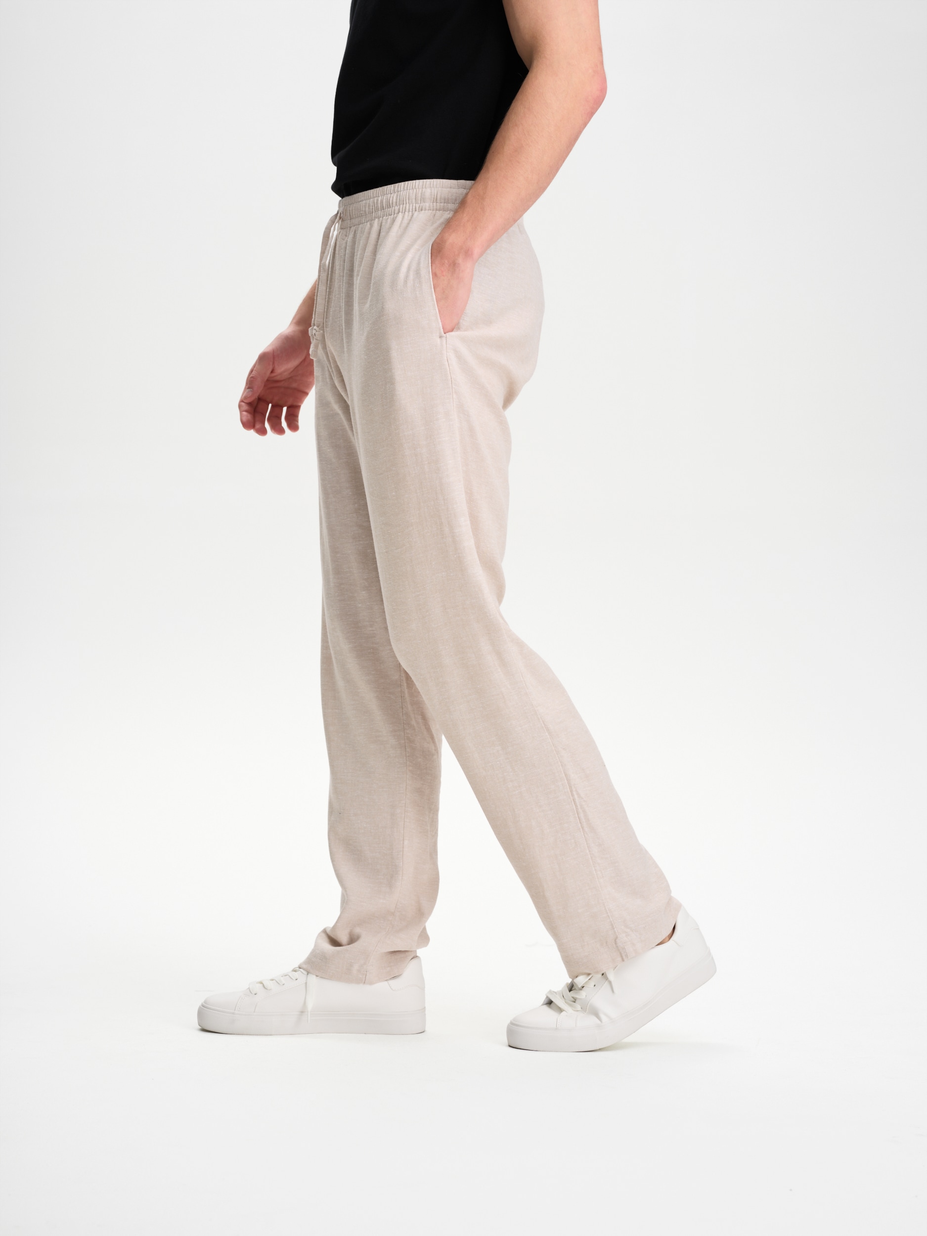 RACE MARINE, M COAST LINEN PANT
