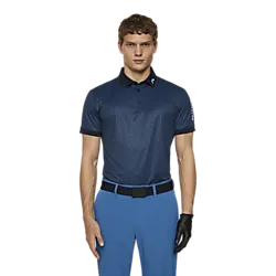 M Tour Tech Print Polo - Shadow Navy Model01 Small1x1