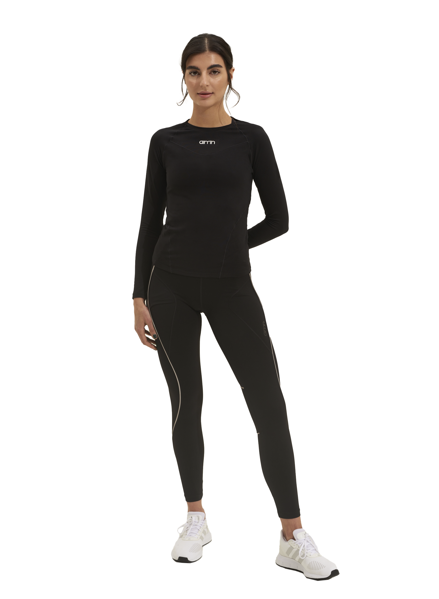 AIM&acute;N, W Soft Basic Long Sleeve