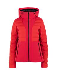 W Audrey Ski Jacket - Poinsetta Red Standard Small1x1
