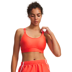 Ua Infinity Mid 2.0 Bra - VENOM RED Model01 Small1x1