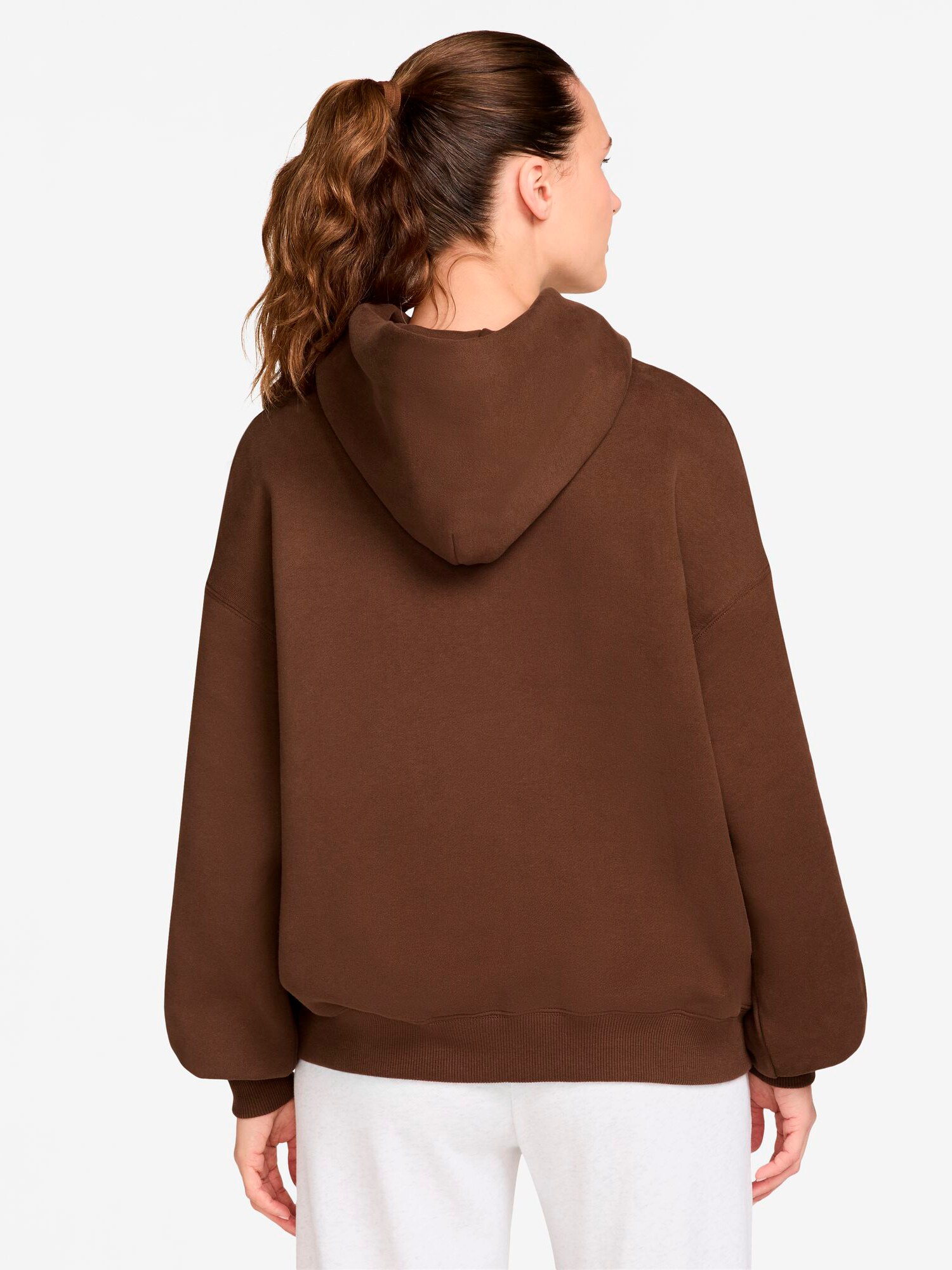 NIKE, W STUDIO FLEECE OVERSIZE PO HOODIE