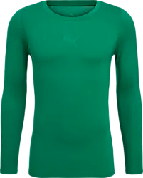TEAMLIGA26 BASELAYER TEE LS - SPORT GREEN Standard Small1x1