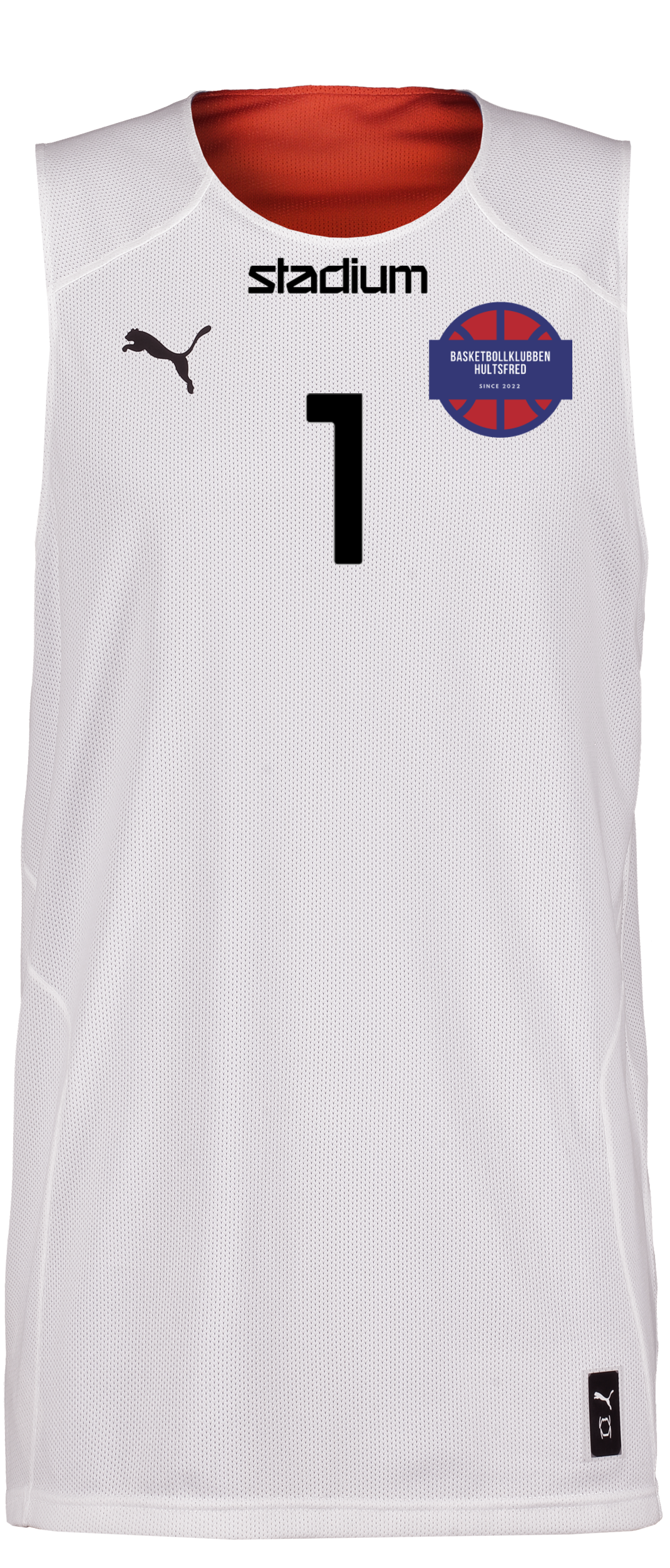 PUMA, Hoops Team Reverse Practice Jersey