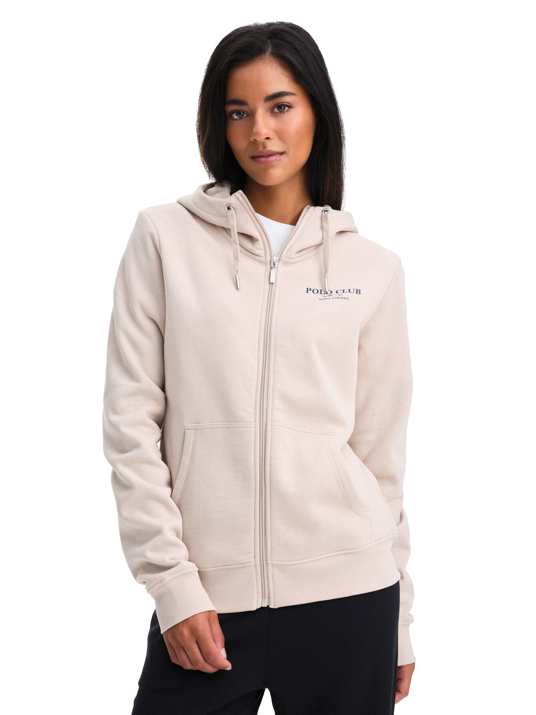 
ST VINCENT POLO CLUB, 
EMILY SWEATSHIRT ZIP HOOD, 
Detail 1
