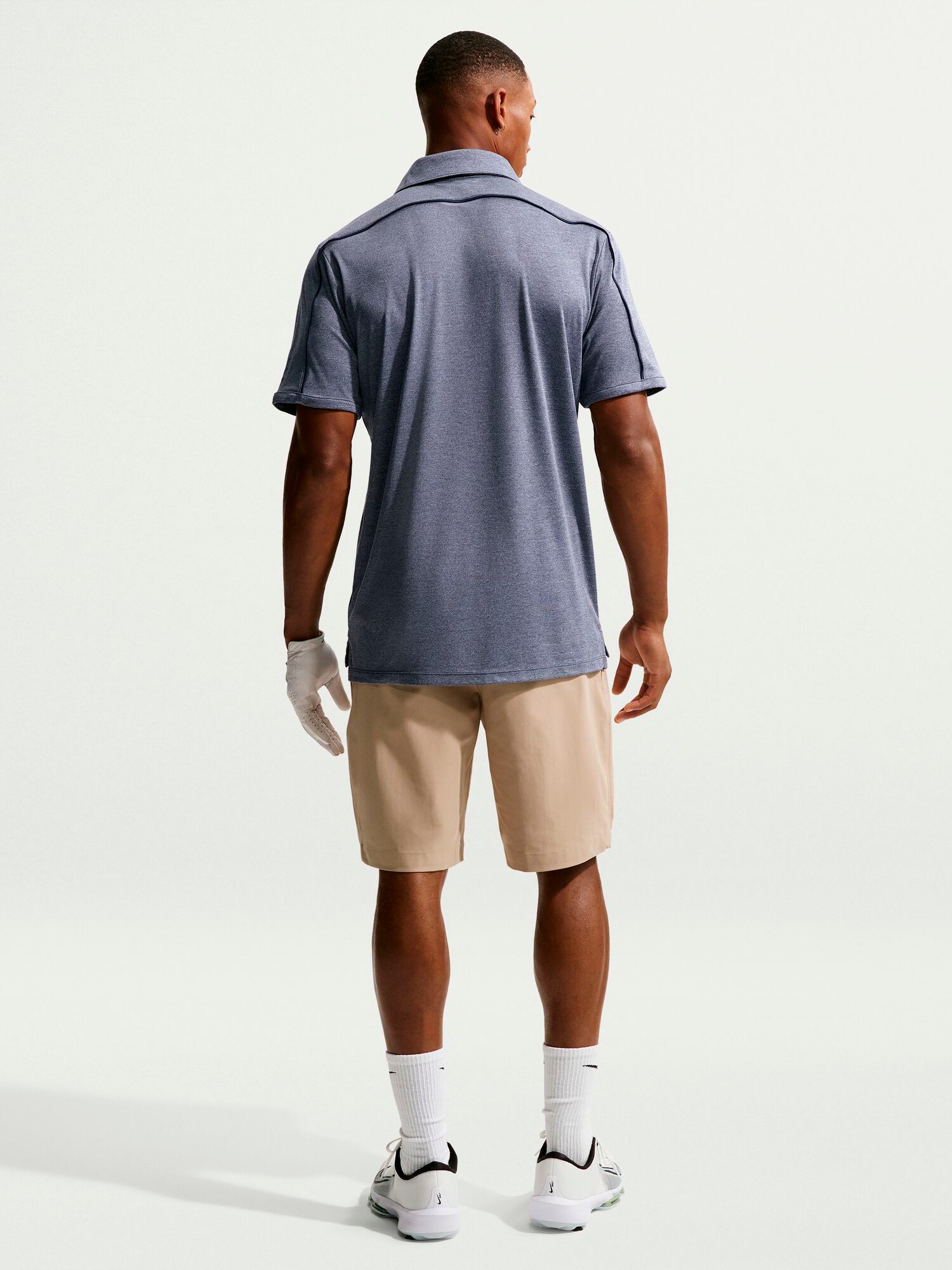 NIKE, NK DF PAR5 POLO SS HEATHER