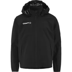 SQUAD GO WEATHER JACKET JR - BLACK Standard Small1x1