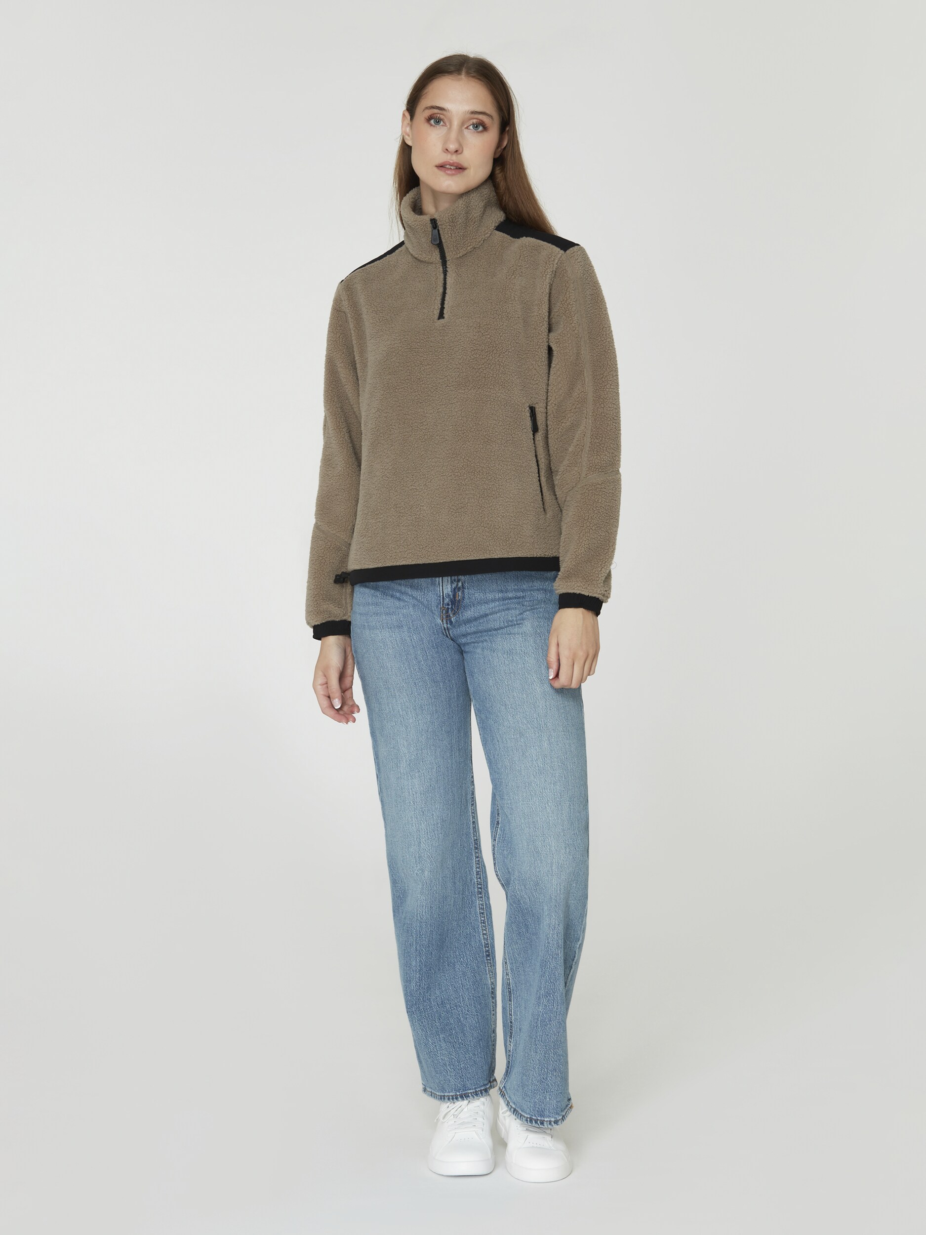 SAIL RACING, W GALE PILE HALF ZIP