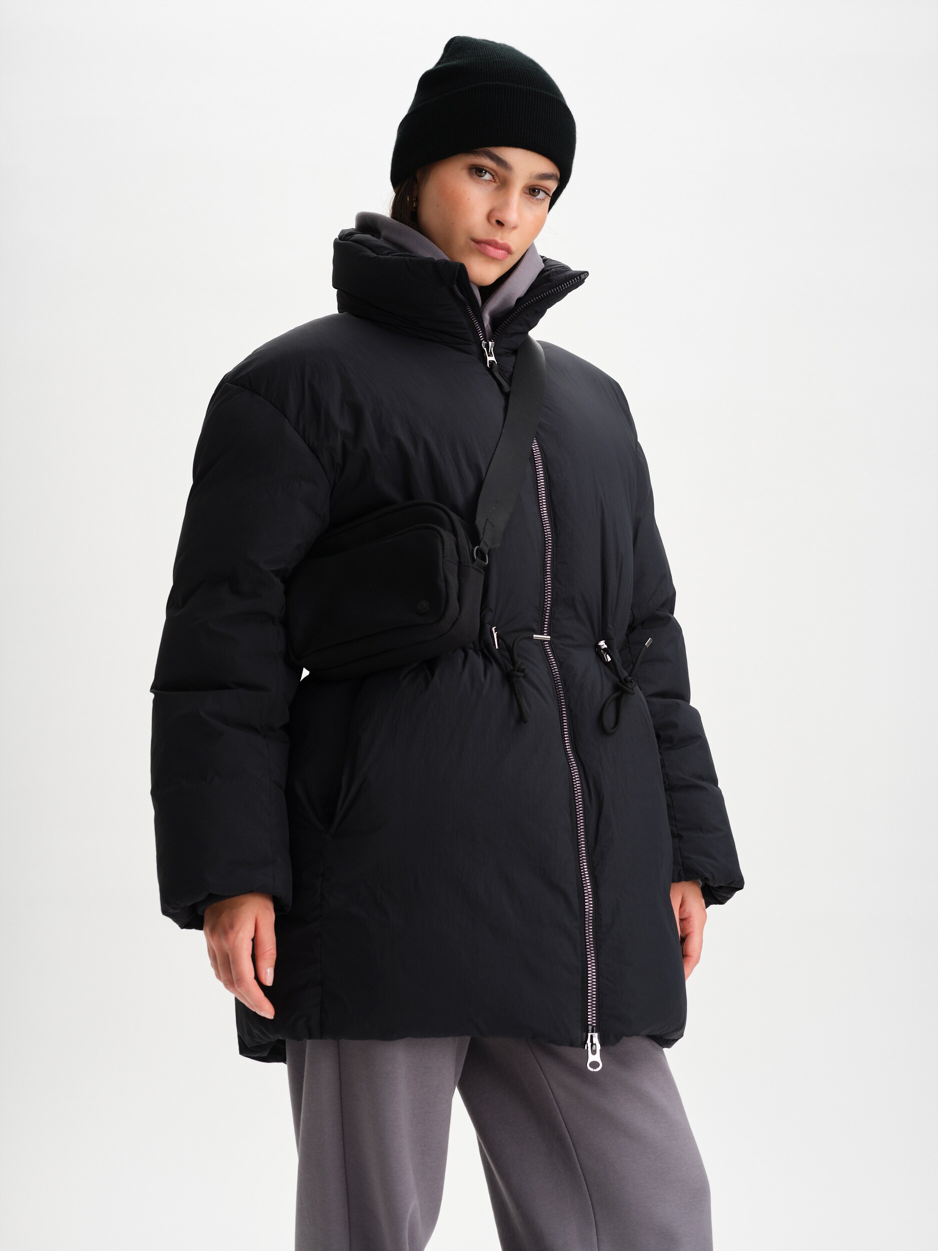 
SOC, 
W All Winter Collar Coat, 
Detail 1
