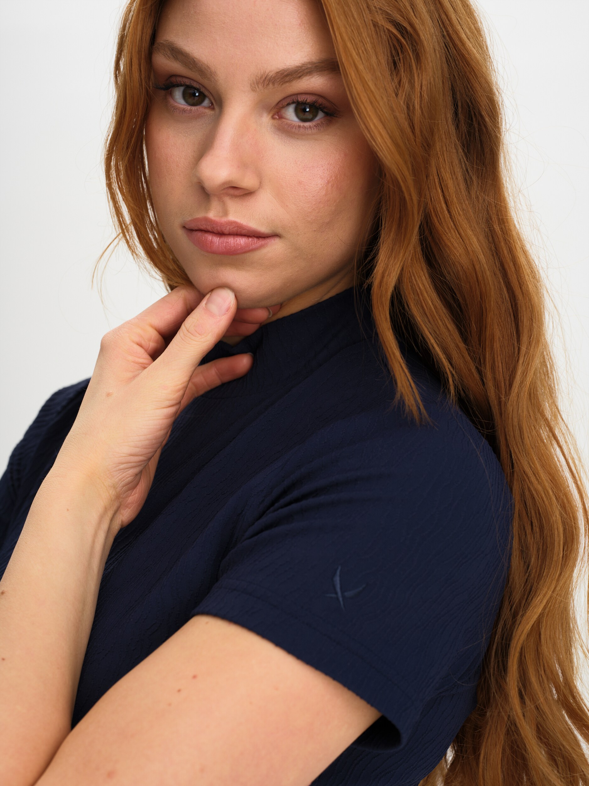 SOC, W GOLF MOCK NECK