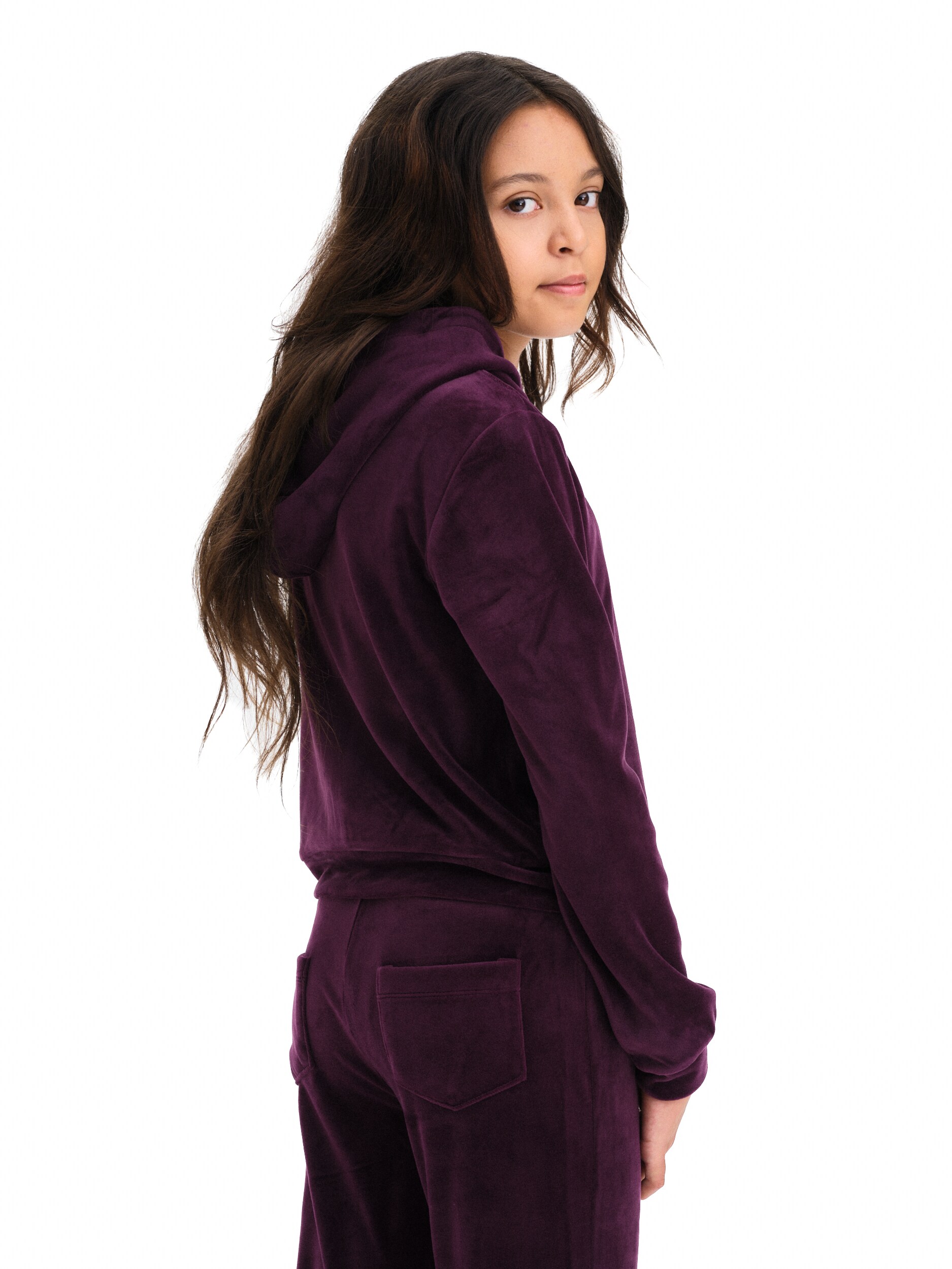 REACTION, Velour Full Zip Jr