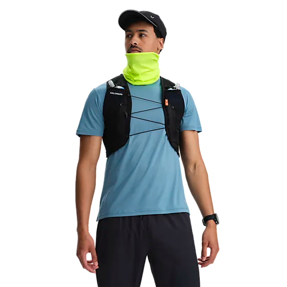 393165107101 SOC M Run Mesh Tee 393165107101 SOC M Run Mesh Tee Model01 Detail
