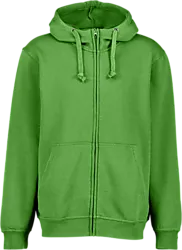 Basic Hoody F Zip - APPLE GREEN Standard Small1x1