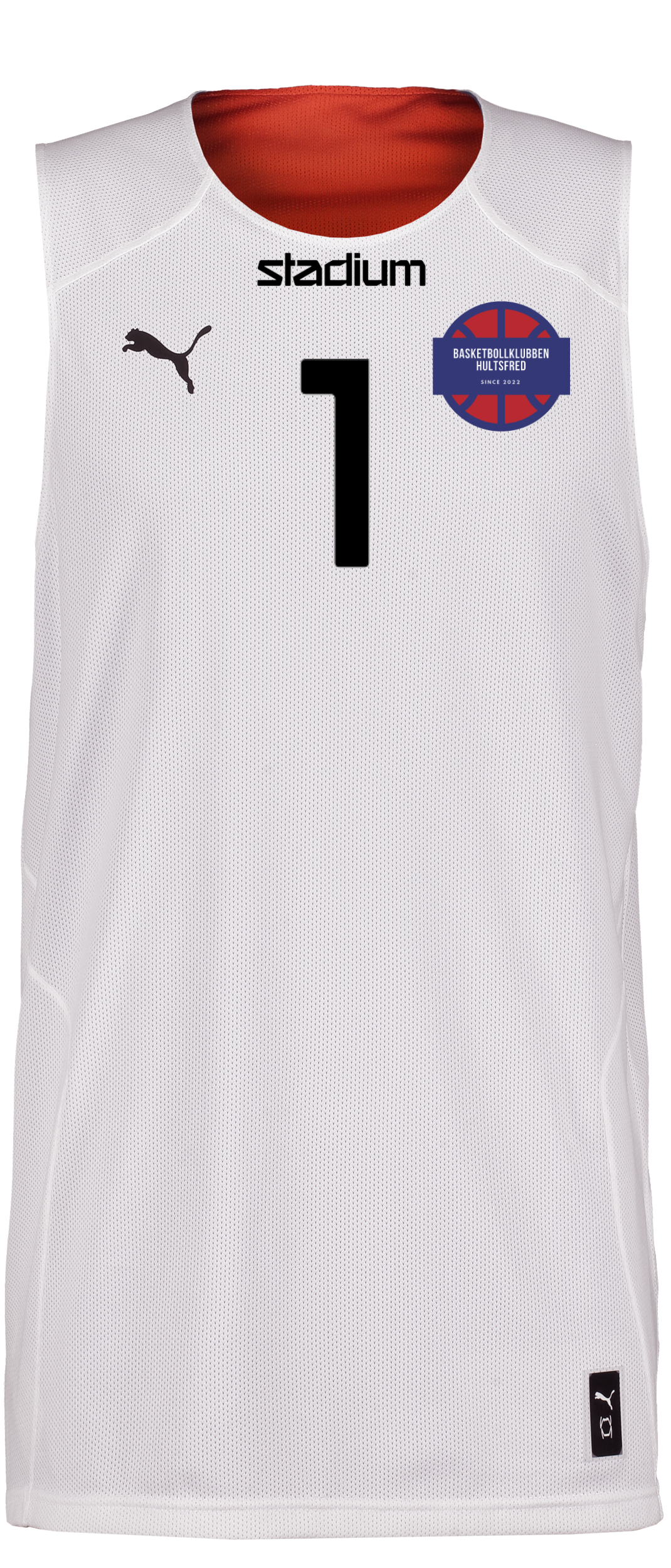 PUMA, Hoops Team Junior Reversible Practice Jersey