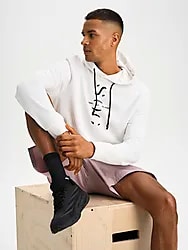 M Fitness Hood - SOFT WHITE Model01 Small1x1