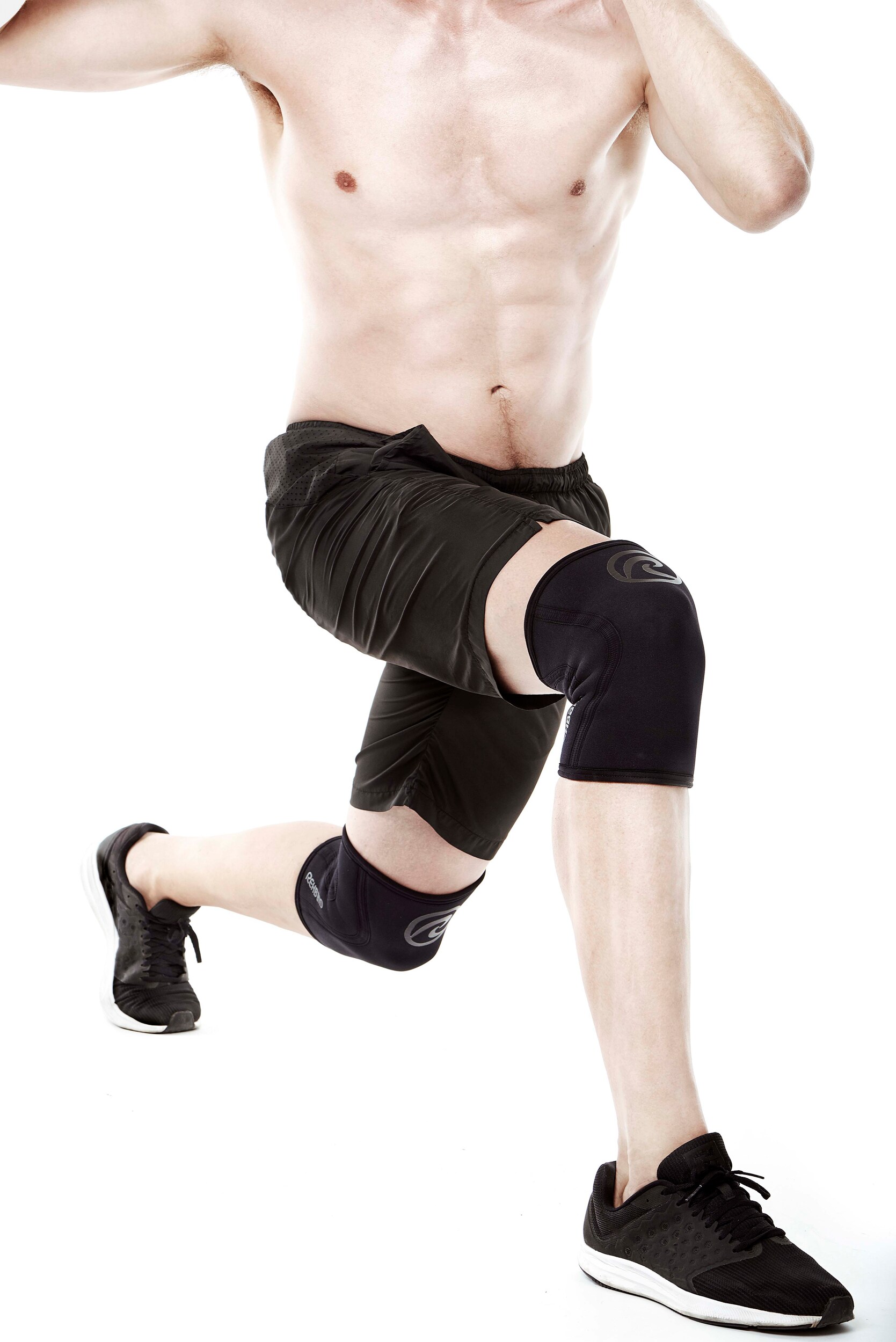 REHBAND, Rx Knee Sleeve 5mm Carbon