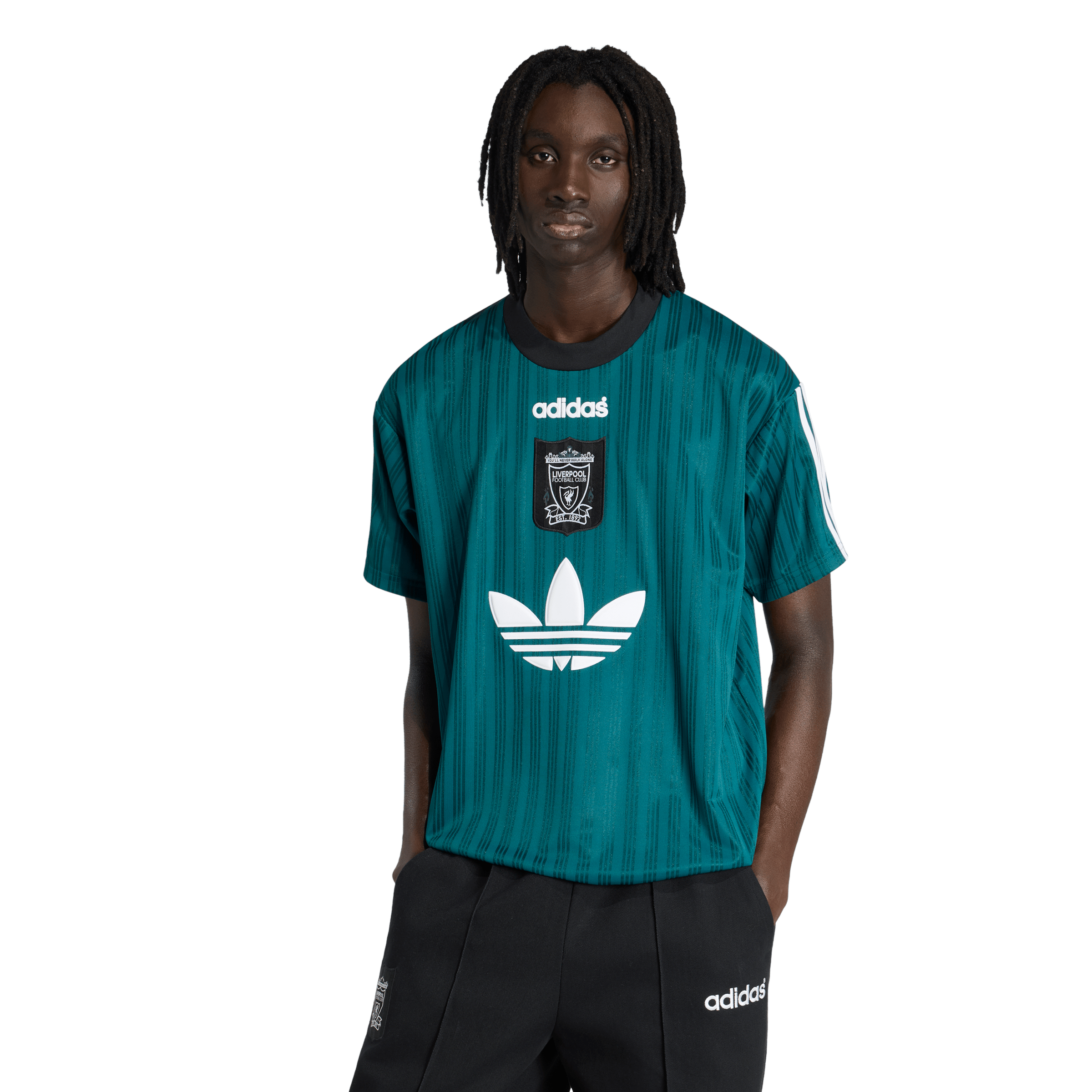 
ADIDAS ORIGINALS, 
LFC POLY TEE 95, 
Detail 1
