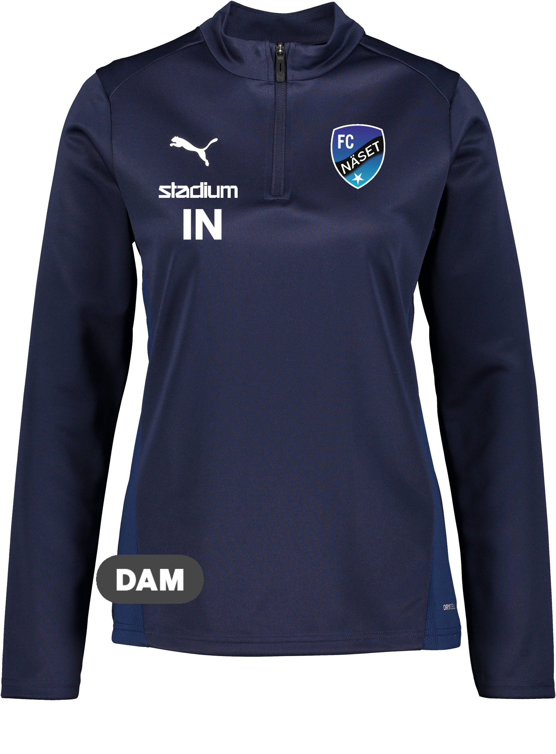 
PUMA, 
T Goal 1/4 Zip W, 
Detail 1
