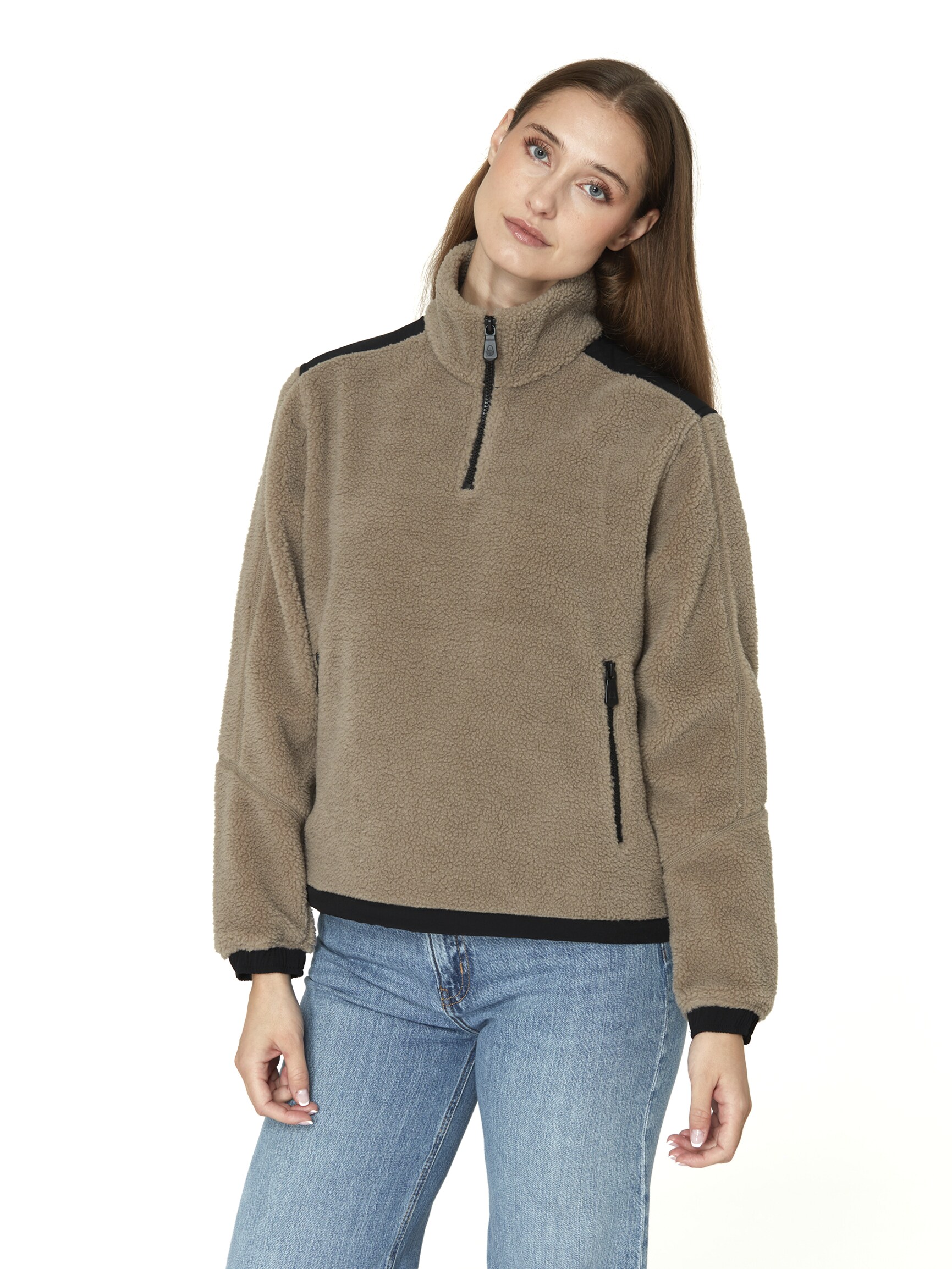 
SAIL RACING, 
W GALE PILE HALF ZIP, 
Detail 1
